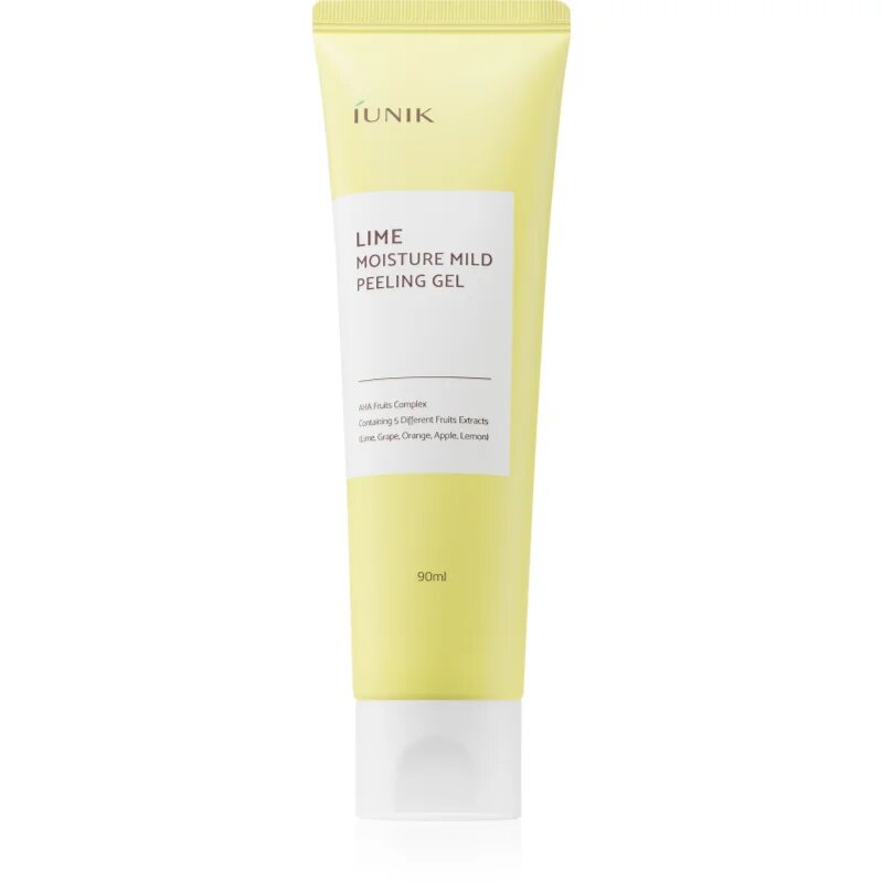 iUnik Lime nežni pomirjevalni piling gel 90 ml