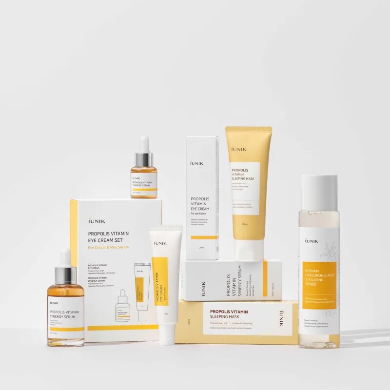 iUnik Propolis Vitamin regeneracijski in posvetlitveni serum 50 ml