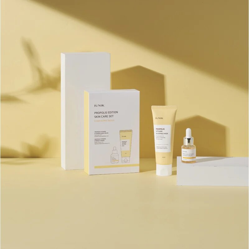 iUnik Propolis Vitamin set za osvetljevanje kože in hidratacijo