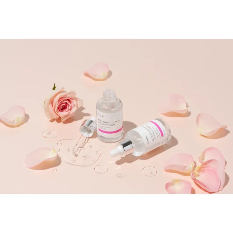 iUnik Rose Galactomyces regeneracijski in vlažilni serum za mastno in problematično kožo 50 ml