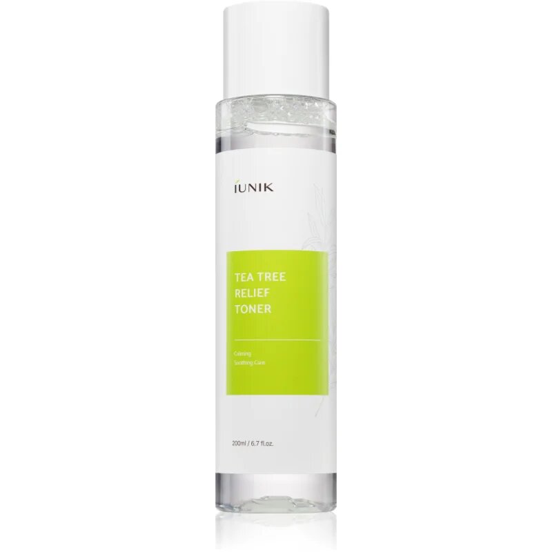 iUnik Tea Tree pomirjajoči tonik za občutljivo k aknam nagnjeno kožo 200 ml
