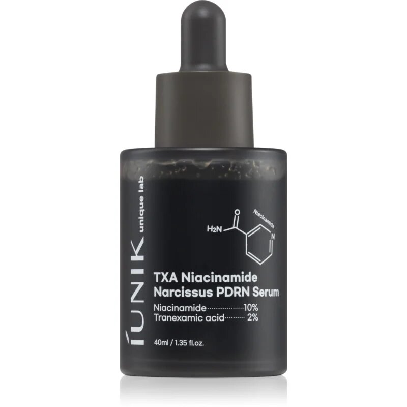 iUnik TXA Niacinamide Narcissus PDRN Serum serum za osvetljevanje proti pigmentnim madežem 40 ml