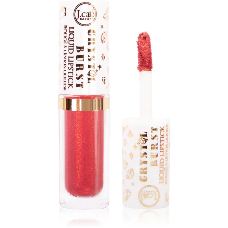 J.Cat Beauty Crystal Burst dolgoobstojna tekoča šminka odtenek 101 Mind Reader 0.8 g