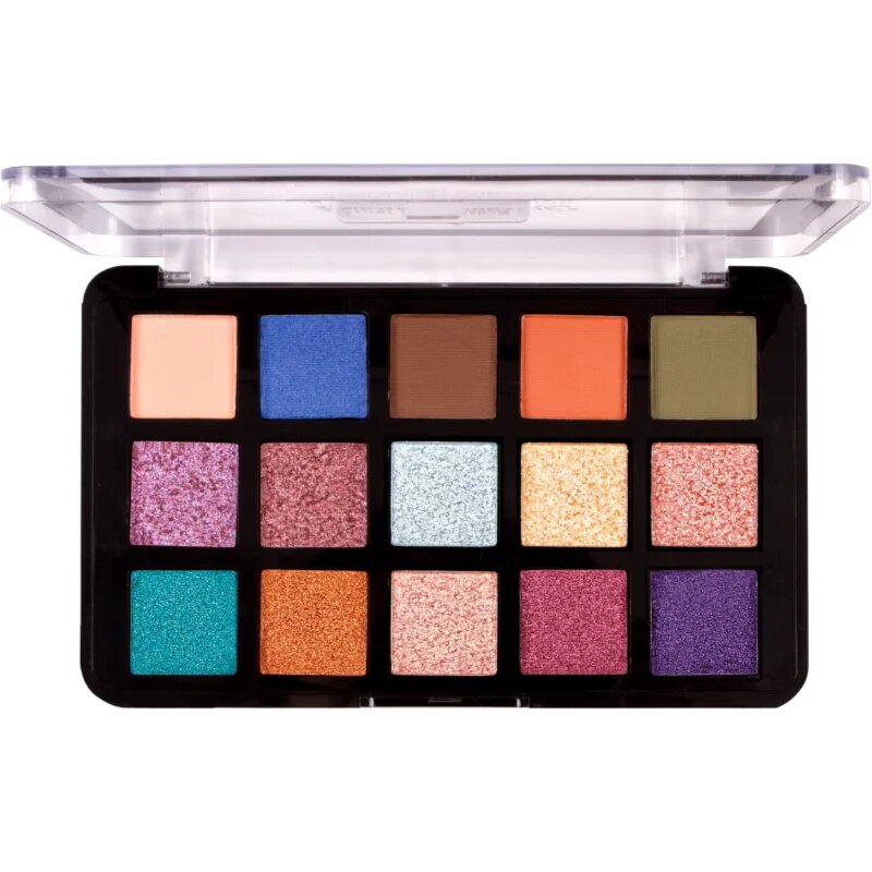 J.Cat Beauty Dia & Noche paleta senčil za oči odtenek 101 Dia 16 g
