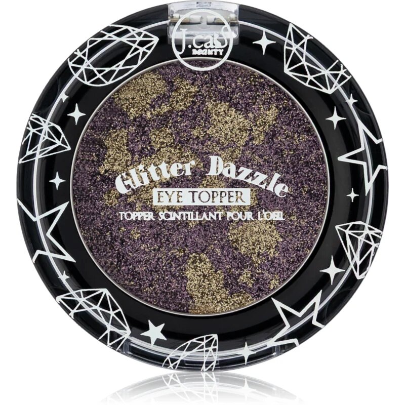 J.Cat Beauty Glitter Dazzle bleščeča senčila za oči odtenek 103 Purple Rain 1.2 g