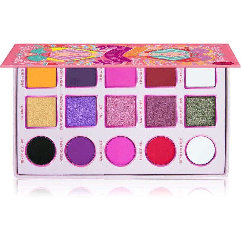 J.Cat Beauty House of Queens paleta senčil za oči odtenek 102 Queen of Arts 12.5 g