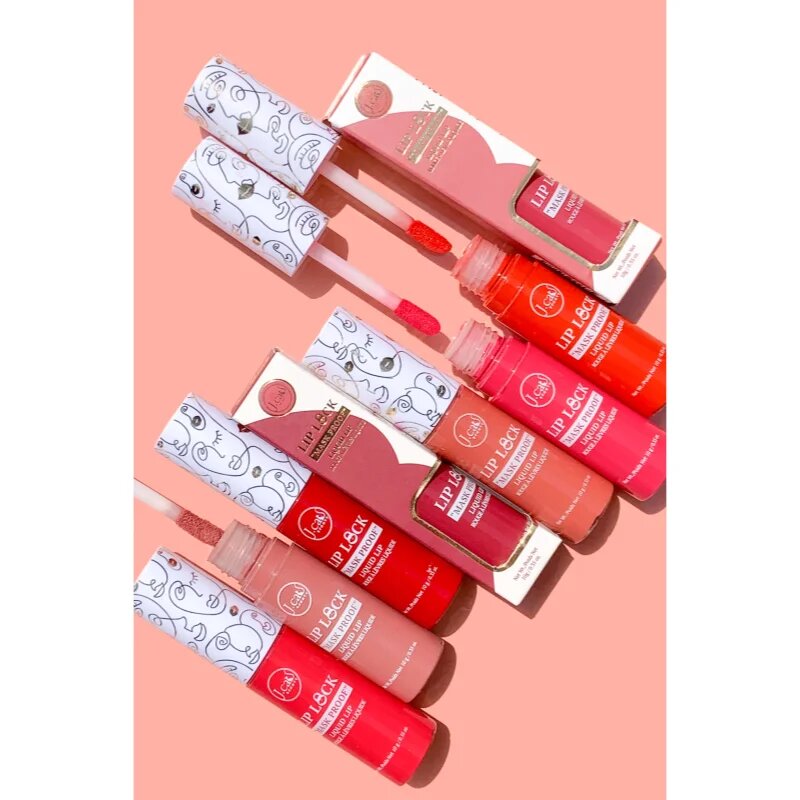 J.Cat Beauty Lip Lock dolgoobstojna tekoča šminka z mat učinkom odtenek 105 Essential 10 g