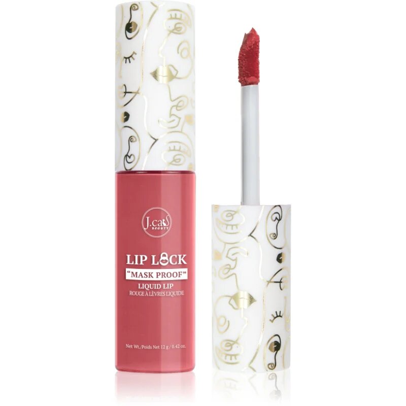 J.Cat Beauty Lip Lock dolgoobstojna tekoča šminka z mat učinkom odtenek 108 Blessed 10 g