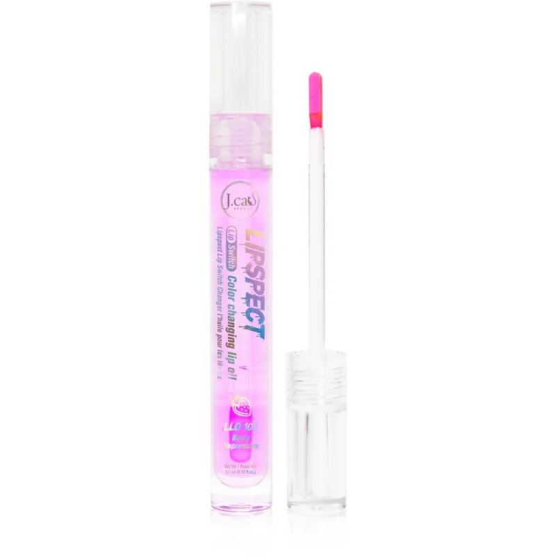 J.Cat Beauty Lipspect olje za ustnice s spreminjanjem barve odtenek 102 Berry Impressive 3 ml