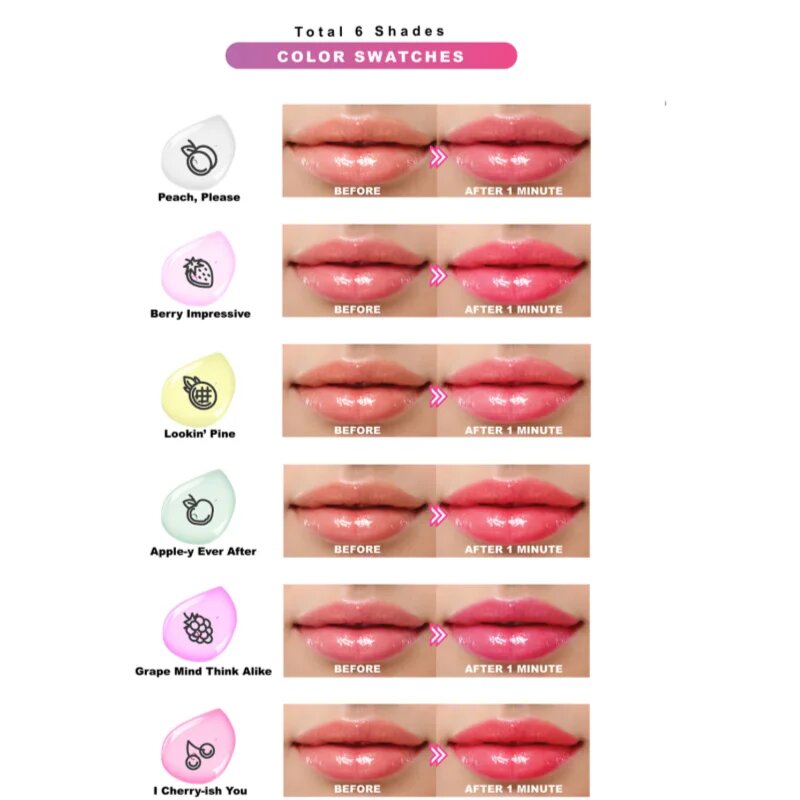 J.Cat Beauty Lipspect olje za ustnice s spreminjanjem barve odtenek 102 Berry Impressive 3 ml