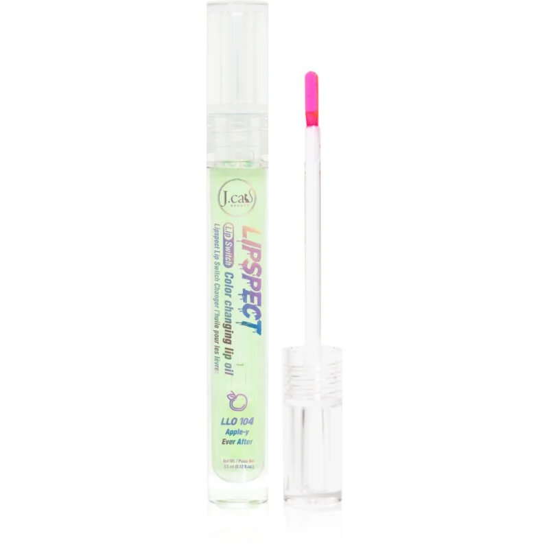J.Cat Beauty Lipspect olje za ustnice s spreminjanjem barve odtenek 104 Appley Ever After 3 ml