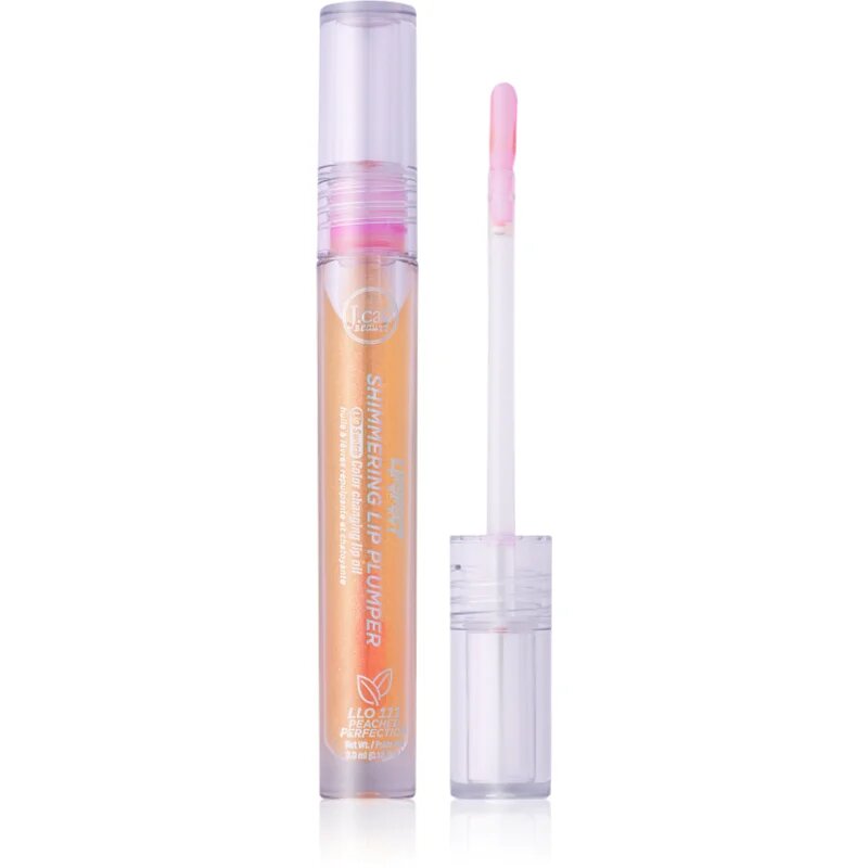 J.Cat Beauty Lipspect olje za ustnice z vlažilnim učinkom odtenek 111 Peached Perfection 3 ml