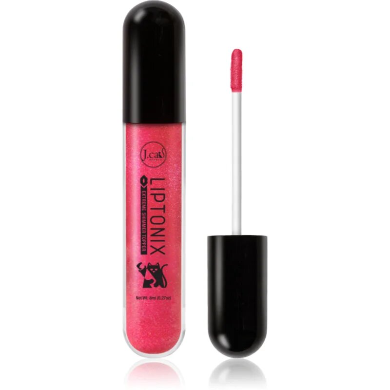 J.Cat Beauty Liptnix Extreme Shimmer Topper bleščeči sijaj za ustnice odtenek 110 Plasmon 8 g