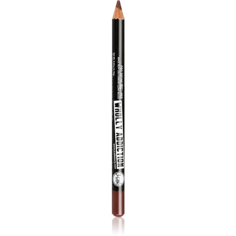 J.Cat Beauty Wholly Addiction črtalo za ustnice odtenek 218 Mauve 1.76 g