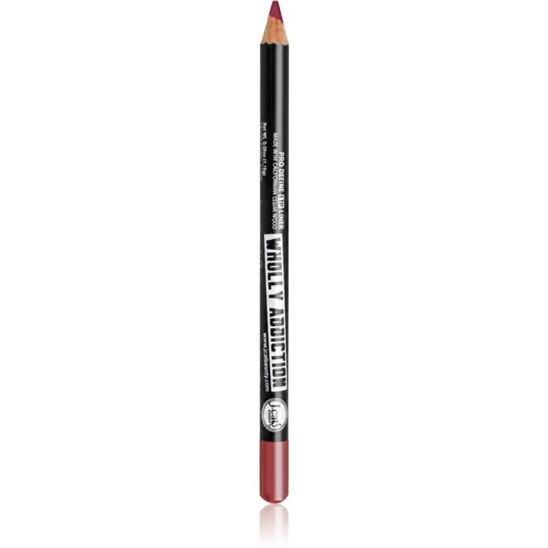 J.Cat Beauty Wholly Addiction črtalo za ustnice odtenek 223 Rosy Nude 1.76 g