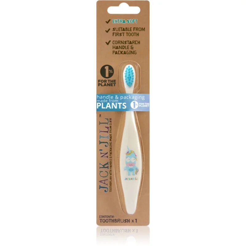 Jack N’ Jill Toothbrush zobna ščetka za otroke Unicorn 1 kos