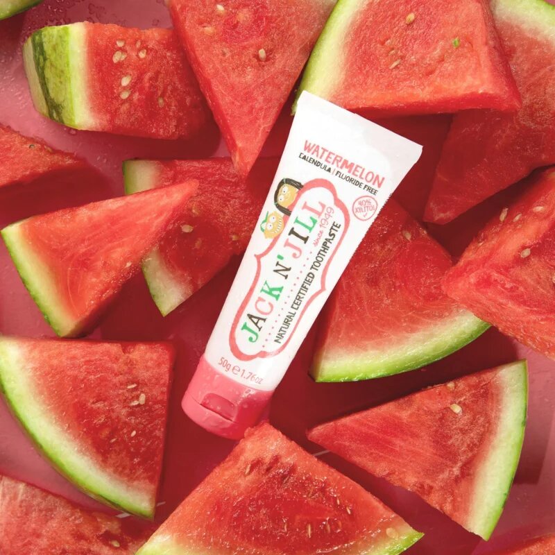 Jack N’ Jill Toothpaste Watermelon otroška zobna pasta 6m+ 50 g