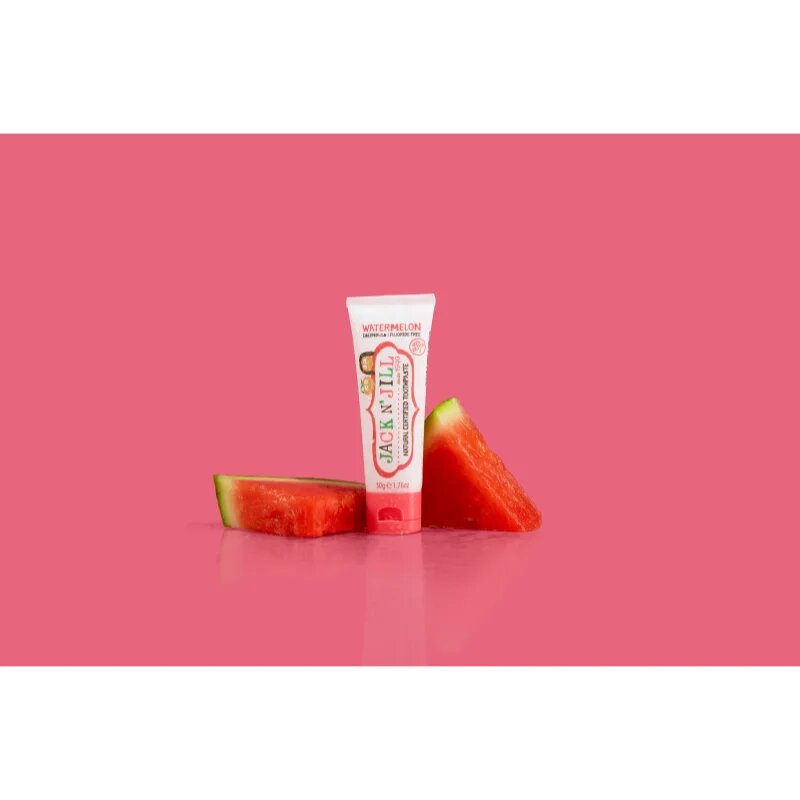Jack N’ Jill Toothpaste Watermelon otroška zobna pasta 6m+ 50 g