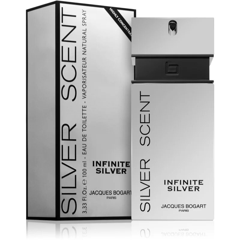 Jacques Bogart Silver Scent Infinite Silver toaletna voda za moške 100 ml