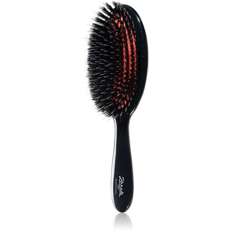 Janeke Black Line Professional air-cushioned brush ovalna krtača za lase 225 cm 1 kos