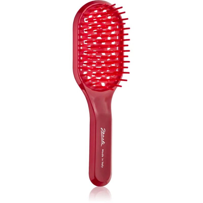Janeke Curvy Vented Brush ravna krtača za hitrejše sušenje las 15x5 cm