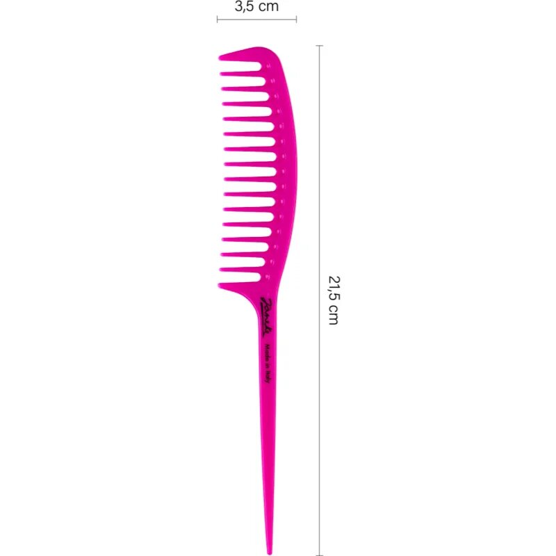 Janeke Fashion Comb For Gel Application glavnik za nanašanje gelastih izdelkov 1 kos