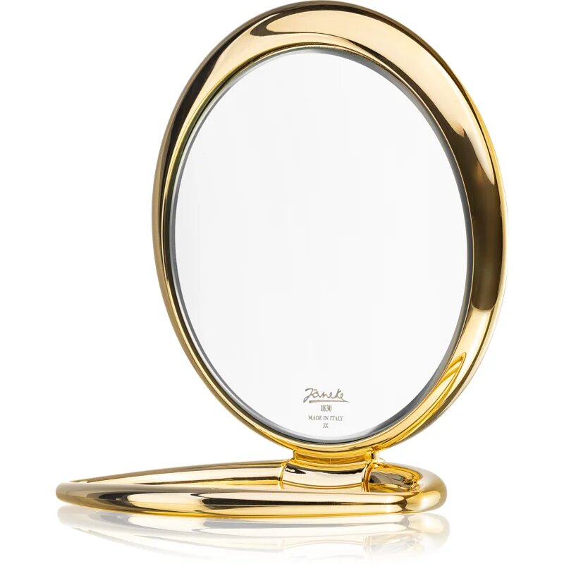 Janeke Gold Line Table Double Mirror kozmetično ogledalce Ø 130 mm 1 kos