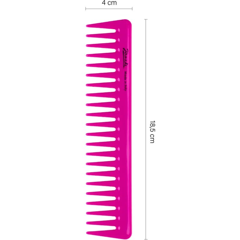 Janeke Supercomb For Gel Application and Styling glavnik za nanašanje gelastih izdelkov 1 kos