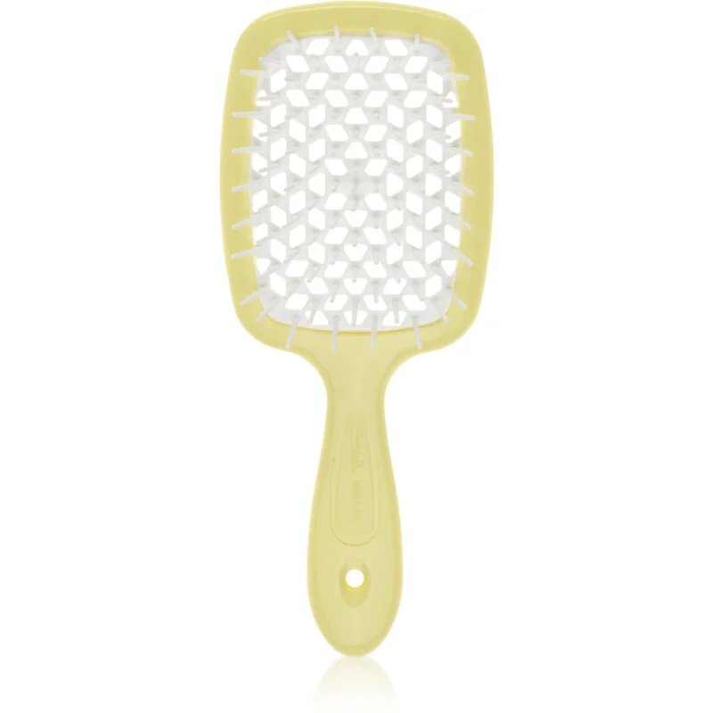 Janeke The Original SuperBrush Small majhna ravna krtača za lase za lase Yellow 1 kos