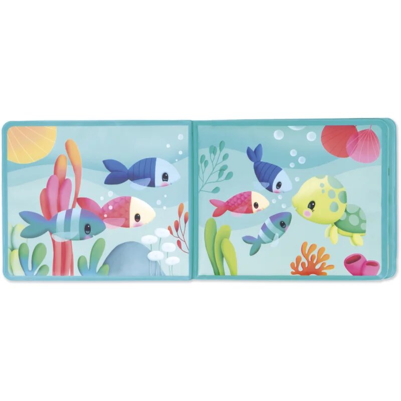 Janod Bath Book Party under the sea slikanica za v kad 10m+ 1 kos