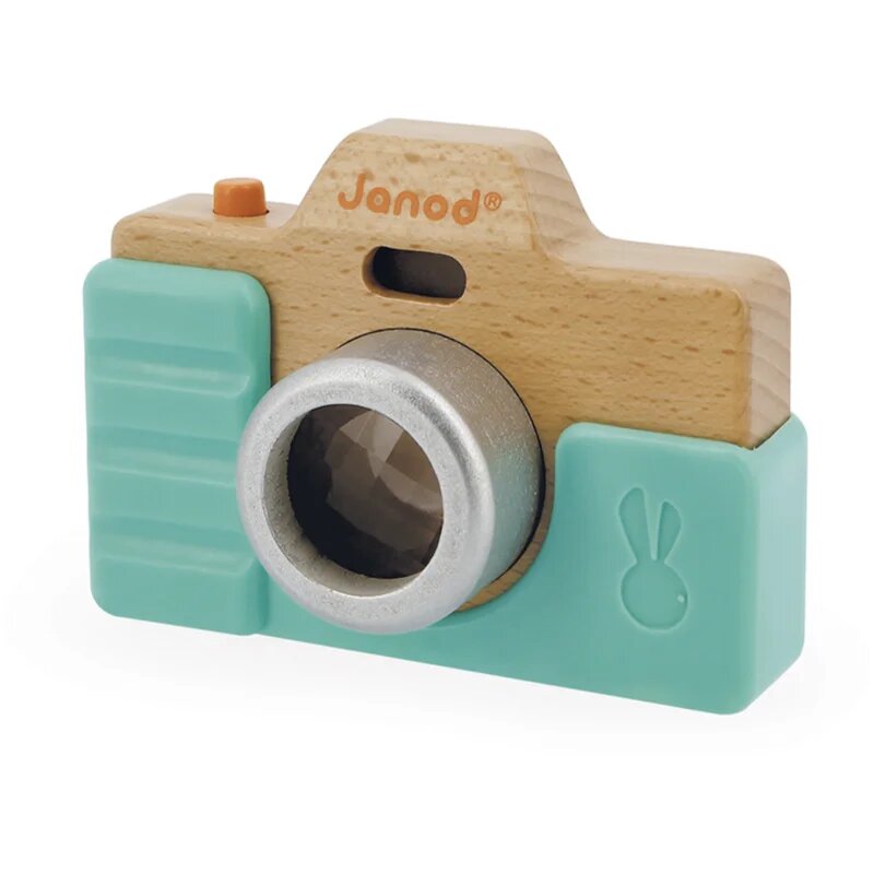 Janod Camera fotoaparat iz lesa 18m+ 1 kos