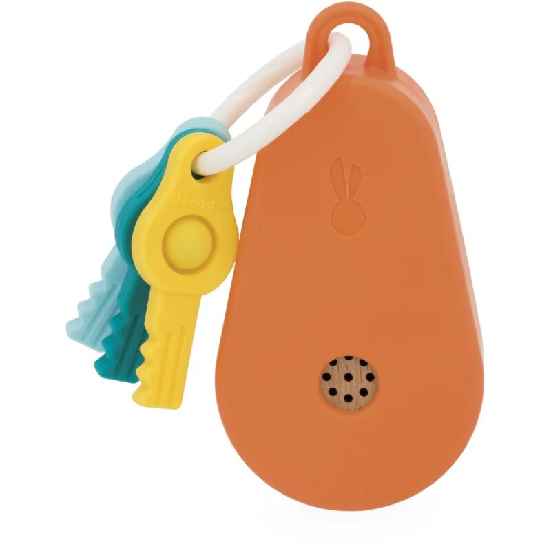 Janod Sounding Keychain aktivnostna igrača iz lesa 18m+ 1 kos