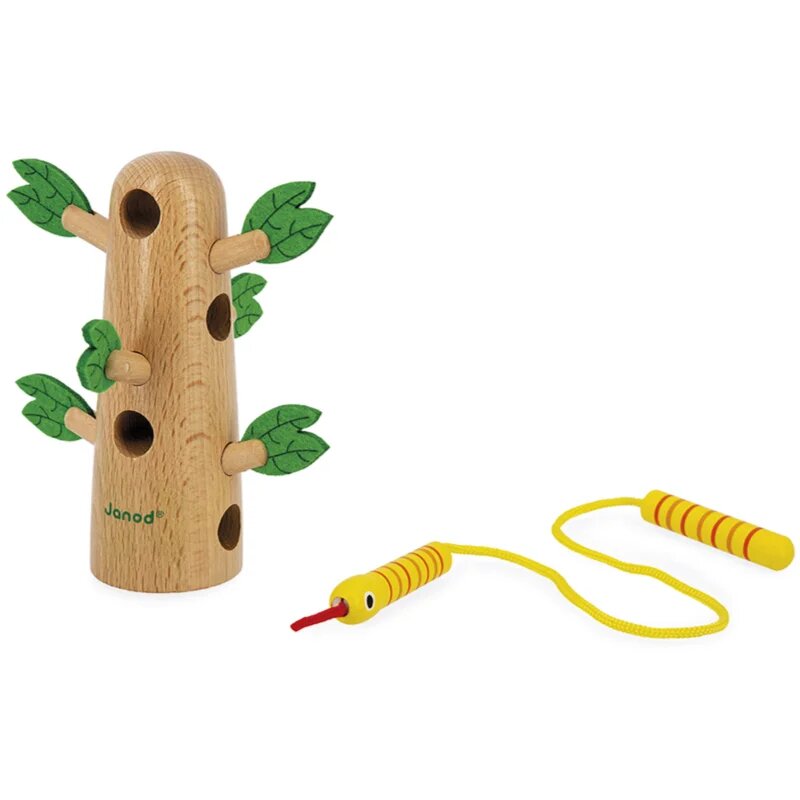 Janod Tropik Tropical Lace-Up Tree aktivnostna igrača 18m+ 1 kos