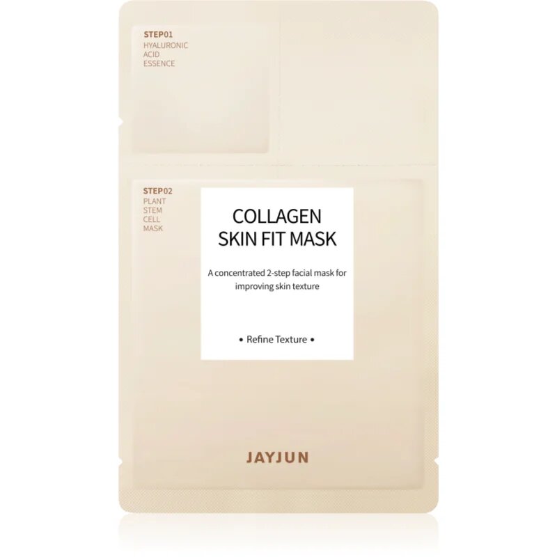 Jayjun Collagen Skin Fit hranilna in obnovitvena maska za obraz za utrujeno kožo 1 kos