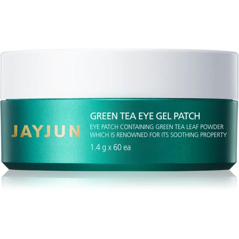 Jayjun Eye Gel Patch Green Tea hidrogel maska za predel okoli oči za osvetljevanje kože in hidratacijo 60x1.4 g