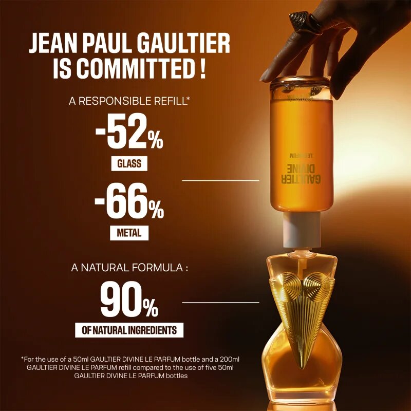 Jean Paul Gaultier Gaultier Divine Le Parfum nadomestno polnilo za ženske 200 ml