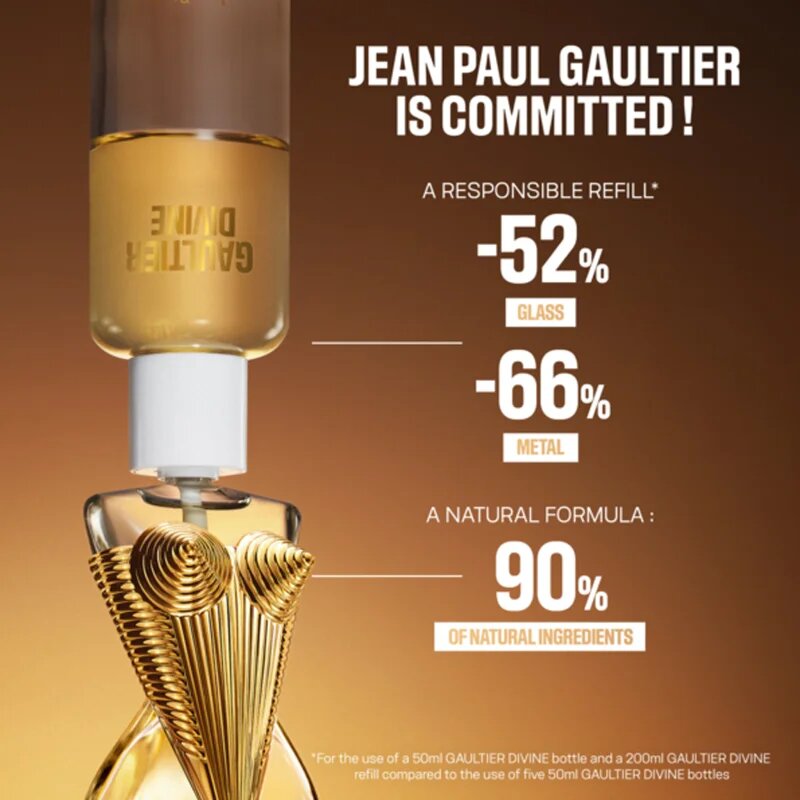 Jean Paul Gaultier Gaultier Divine parfumska voda nadomestno polnilo za ženske 200 ml