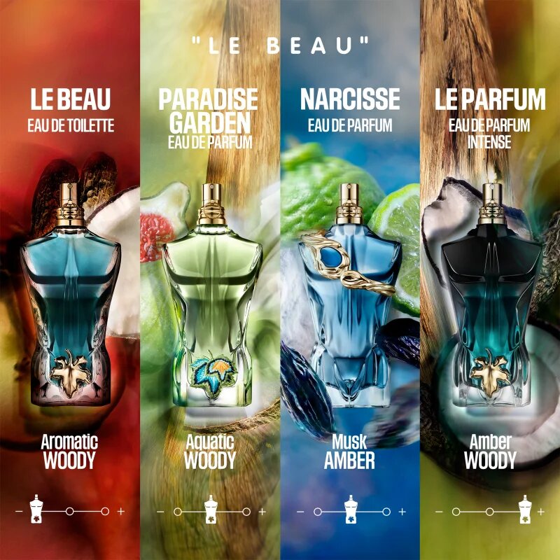Jean Paul Gaultier Le Beau Paradise Garden parfumska voda za moške 75 ml