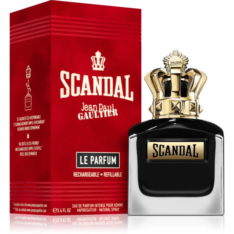 Jean Paul Gaultier Scandal Pour Homme Le Parfum parfumska voda polnilna za moške 100 ml