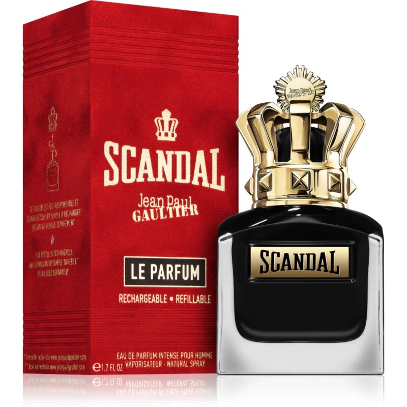 Jean Paul Gaultier Scandal Pour Homme Le Parfum parfumska voda polnilna za moške 50 ml