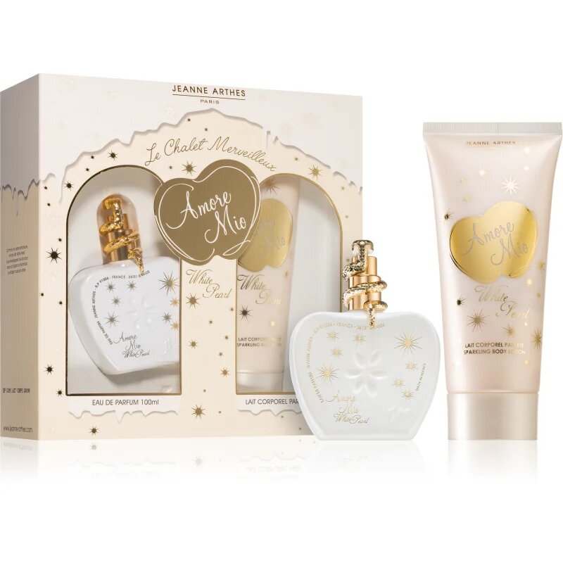 Jeanne Arthes Amore Mio White Pearl darilni set za ženske