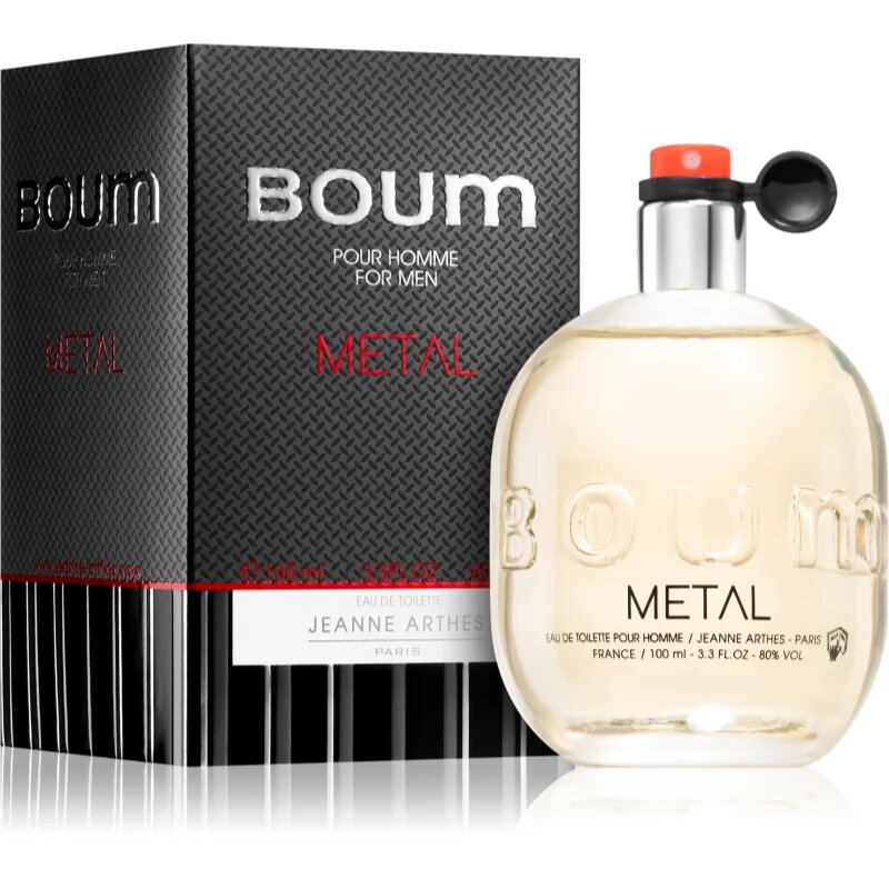 Jeanne Arthes Boum Metal toaletna voda za moške 100 ml