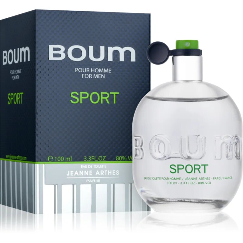 Jeanne Arthes Boum Sport toaletna voda za moške 100 ml