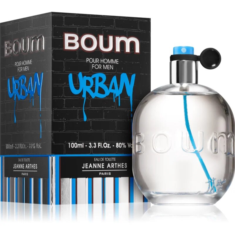 Jeanne Arthes Boum Urban toaletna voda za moške 100 ml