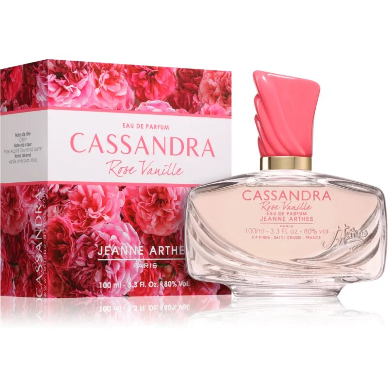 Jeanne Arthes Cassandra Rose Vanille parfumska voda za ženske 100 ml
