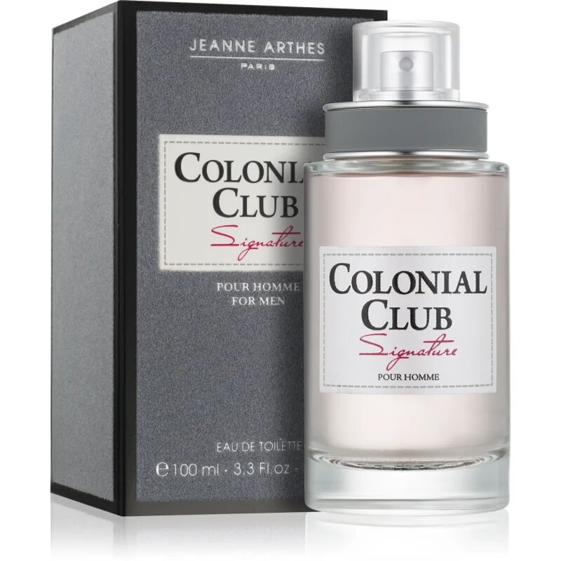 Jeanne Arthes Colonial Club Signature toaletna voda za moške 100 ml
