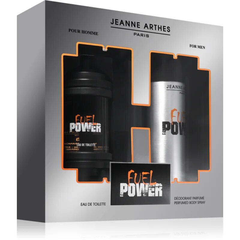 Jeanne Arthes Fuel Power darilni set za moške