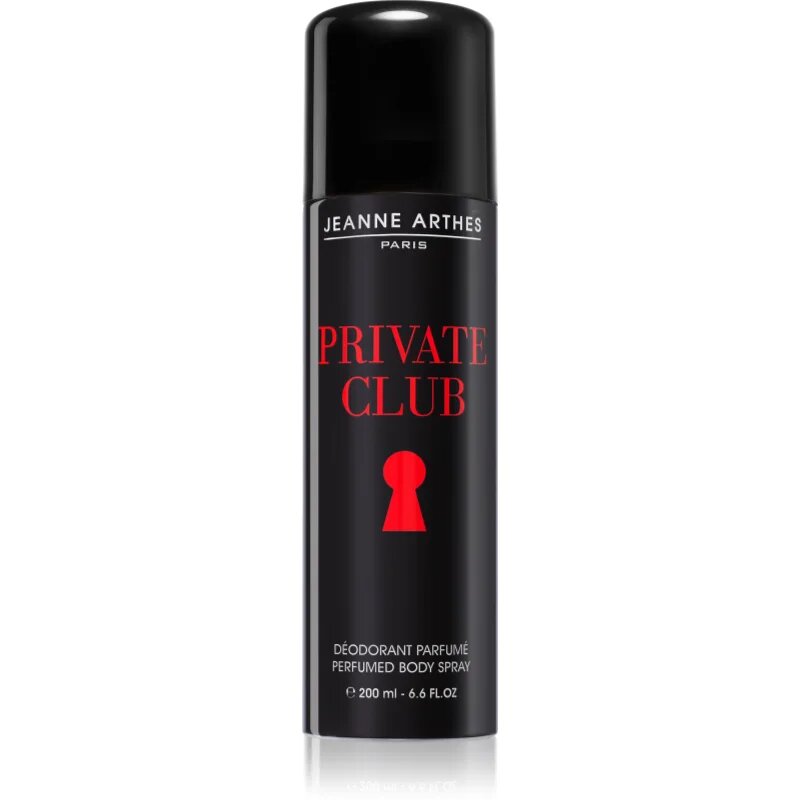 Jeanne Arthes Private Club deodorant v pršilu za moške 200 ml