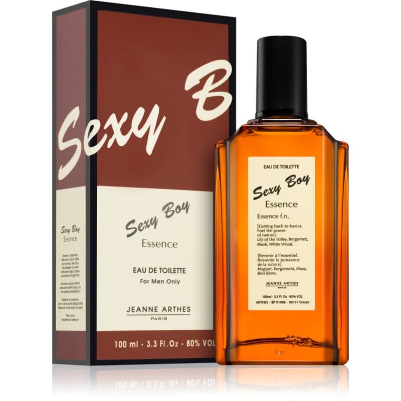 Jeanne Arthes Sexy Boy Essence toaletna voda za moške 100 ml