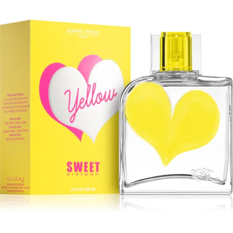 Jeanne Arthes Sweet Sixteen Yellow parfumska voda za ženske 100 ml